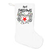 HOLIDAY Skeleton Heart Santa Stocking