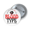 Copy of Pin Button — "You're Just My Blood Type" Vampire Heart Badge - Fall Halloween 2026