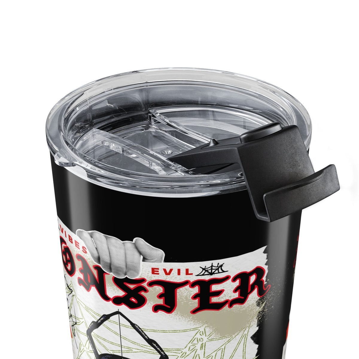 20oz Skull Spider Monster Tattoo Art Insulated Tumbler— Halloween 2026