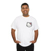 Bow Cat Unisex Heavy Cotton Tee