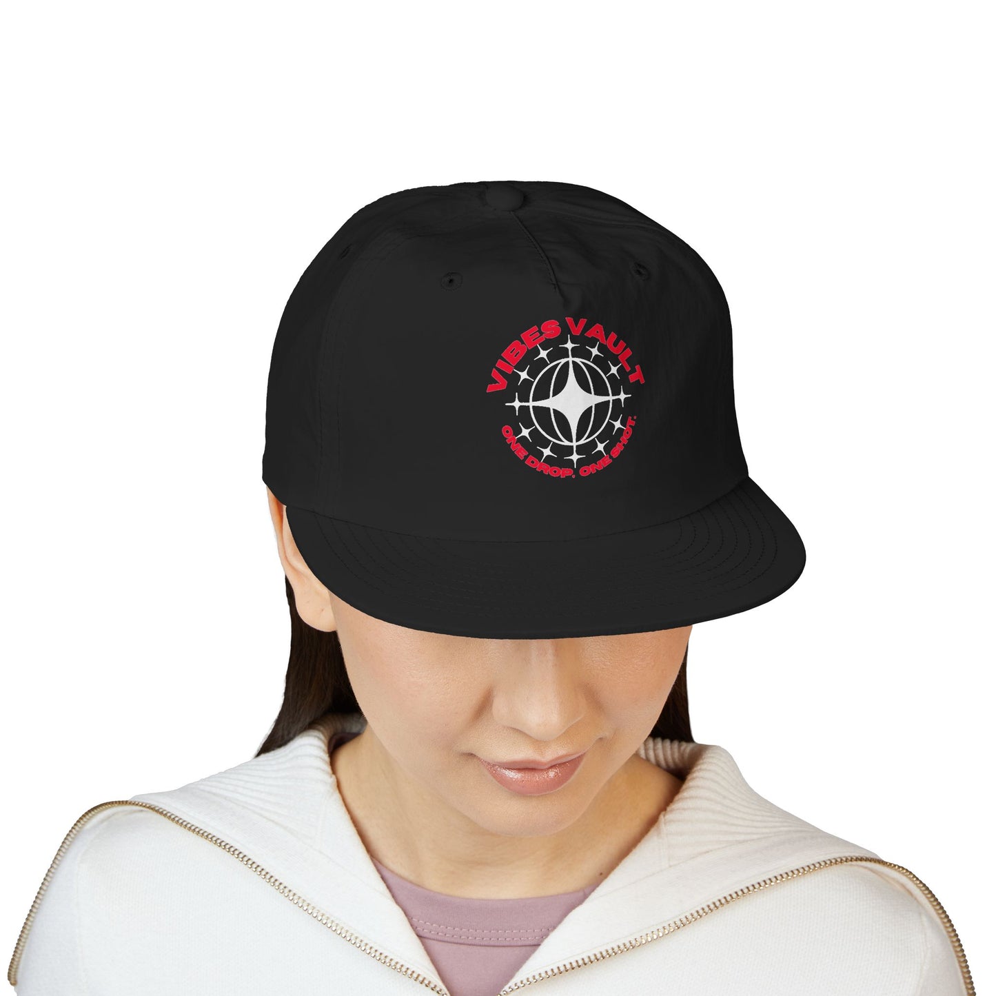 Vibes Vault Logo Cap | Cool Beach Dad Baseball Hat