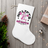 HOLIDAY No Gifts Gym Girl Santa Stocking