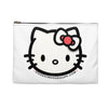 Bow Cat Zip Bag