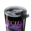 20oz Purple Witch Pink Magic Tumbler — Insulated Travel Cup— Halloween 2026