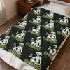 Boss Gym Girl Velveteen Plush Blanket