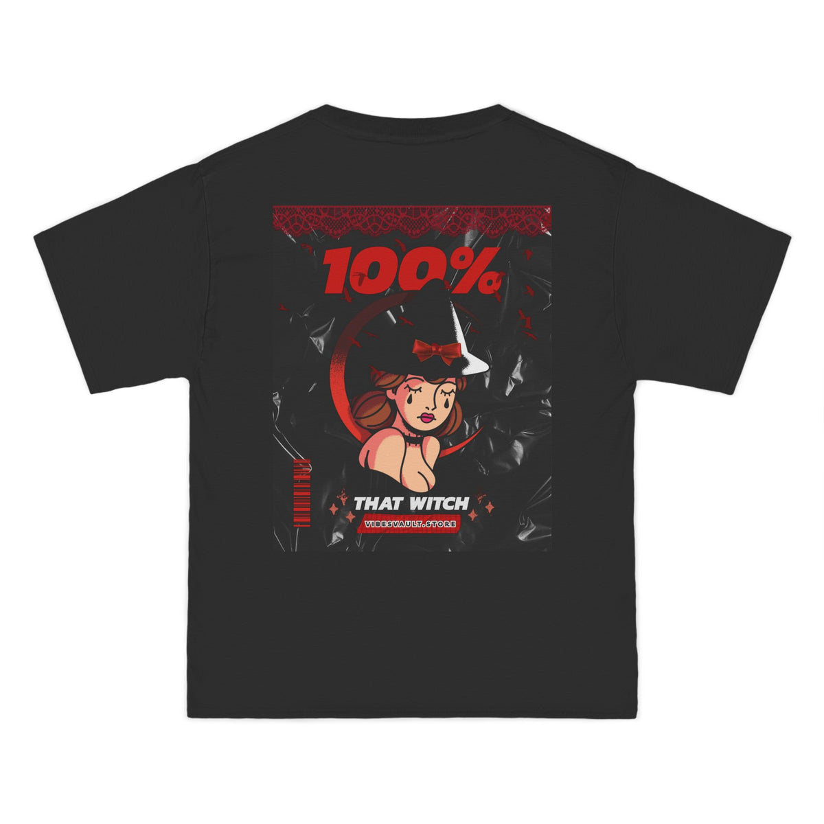 100% That Witch Shirt - T-shirt Top - Retro Graphic Tee - Fall Halloween 2026