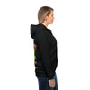 Bite Me Hacker Hoodie — Neon Snake Graphic Hoodie