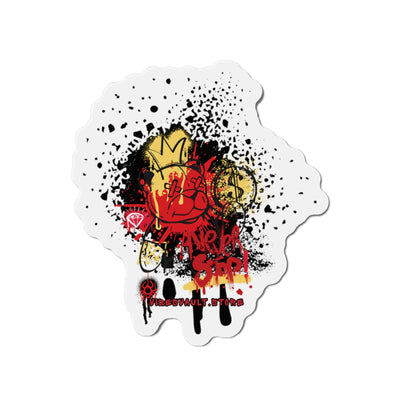 King Teddy Bear Magnets Refrigerator Die-Cut