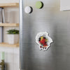 King Teddy Bear Magnets Refrigerator Die-Cut