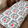 HOLIDAY Skeleton Heart Velveteen Plush Blanket