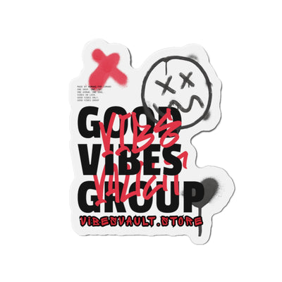 Good Vibes Group Vibes Vault Logo Refrigerator Magnets