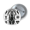 Peace Pin Button
