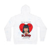Vampire Heart Athletic Hoodie — "You're Just My Blood Type" Graphic