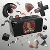 Red Roses Chrome Portrait Jabba Bluetooth Speaker