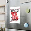 Evil Clown Kiss-Cut Vinyl Decal — Horror Halloween Sticker— Halloween 2026