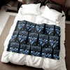 Winter Heart Sweatshirt Blanket