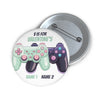 Video Game Pin Button Custom Controller