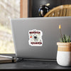 Monster Arachnid Kiss-Cut Vinyl Sticker — Gothic Spider Decal — Halloween 2026