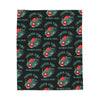 Velveteen Plush Blanket — 'Outta This World' Alien UFO Pattern (World 2026)