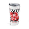 20oz Horror Clown Tumbler — You'll Float Too. Red Clown Horror Drink Cup— Halloween 2026