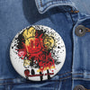 Royal Teddy Bear Pin Button