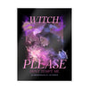 Witch Please Vinyl Sticker — 'Don't Tempt Me' Gothic Witchy Kiss-Cut Decal— Halloween 2026