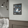 Halloween Cat Poster - "Black Cat Magic" October Magazine Cover
