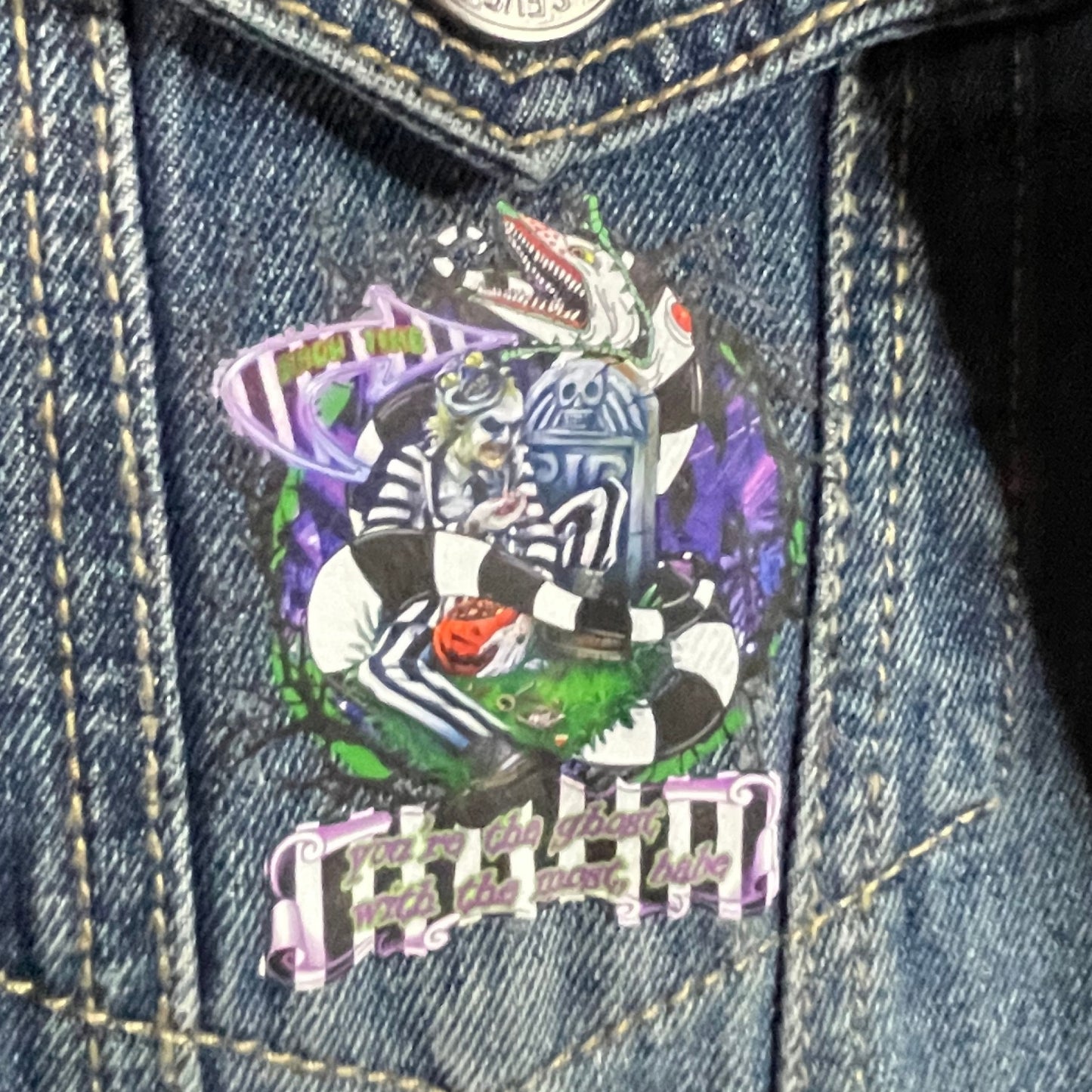 Jean Vest Beetlejuice