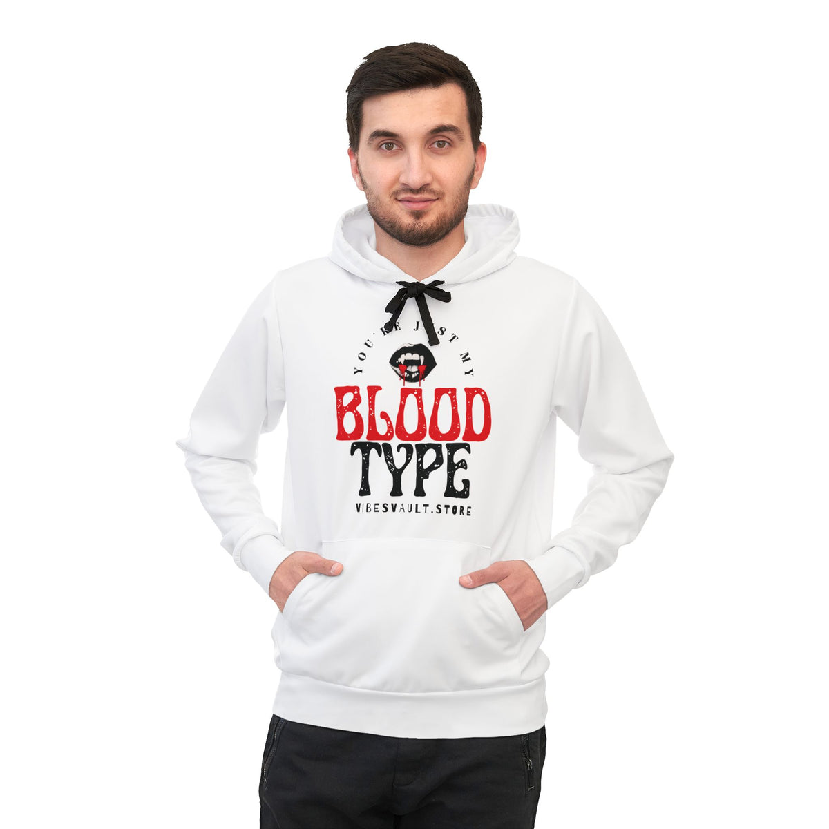 Blood Type Graphic Hoodie