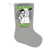 Kringle Mingle Santa Stocking - Funny Retro Grinch-Inspired Christmas Stocking