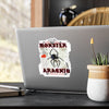 Monster Arachnid Kiss-Cut Vinyl Sticker — Gothic Spider Decal — Halloween 2026