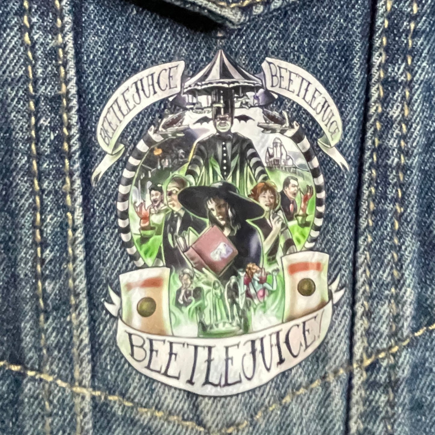 Jean Vest Beetlejuice