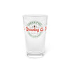 Pint Glass - North Pole Brewing Co. Christmas Holiday Beer Glass (16 oz)