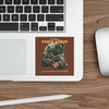 Power Armor Die-Cut Sticker Enclave Fallout — Retro Post-Apocalyptic Helmet Design