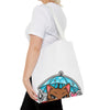 Brown Cat Umbrella All-Over Print Tote Bag