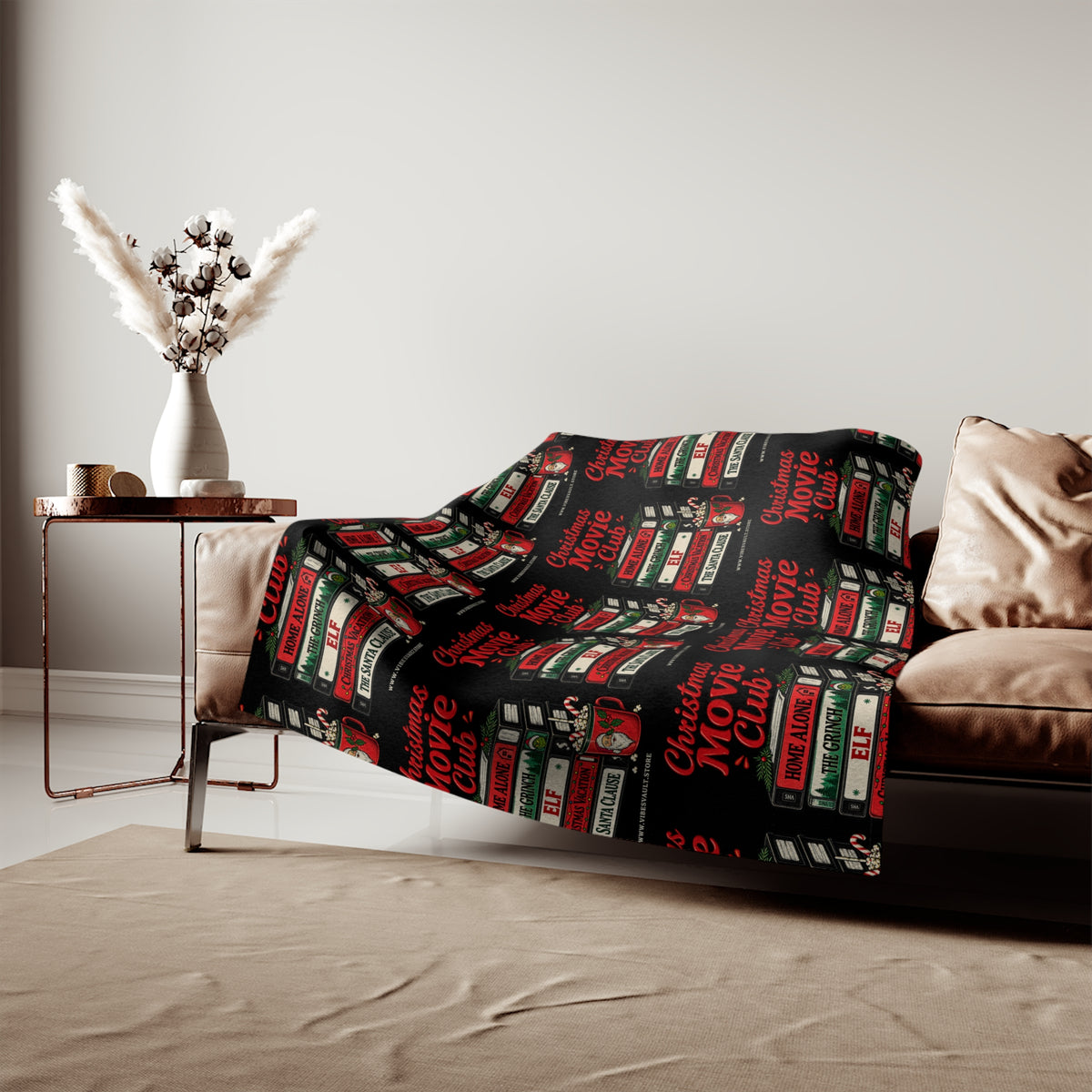 Christmas Movie Club Cozy Blanket