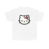Bow Cat Unisex Heavy Cotton Tee