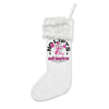 HOLIDAY No Gifts Gym Girl Christmas Stockings (Flannel)