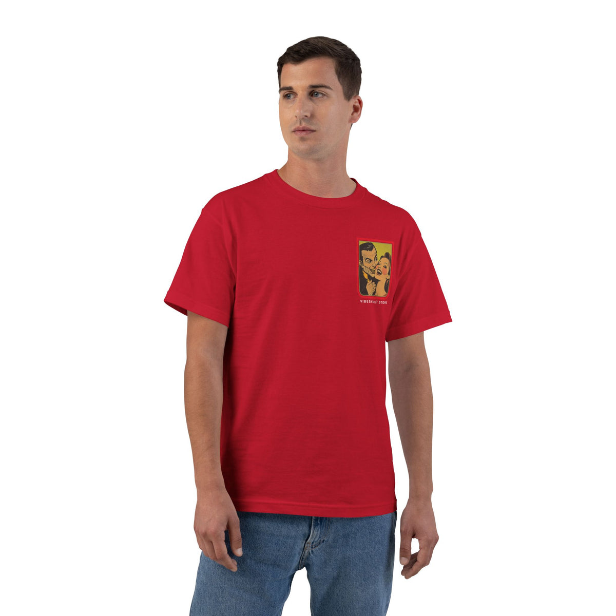 Vampire Thirsty Thursday Date Night - T-shirt Top - Retro Graphic Tee - Fall Halloween 2026