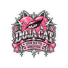 Pink Heart Chrome Eye Kiss-Cut Stickers