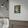 Magic Skull Bats Poster - "100% That Witch" Orange and Green - October Fall 2026