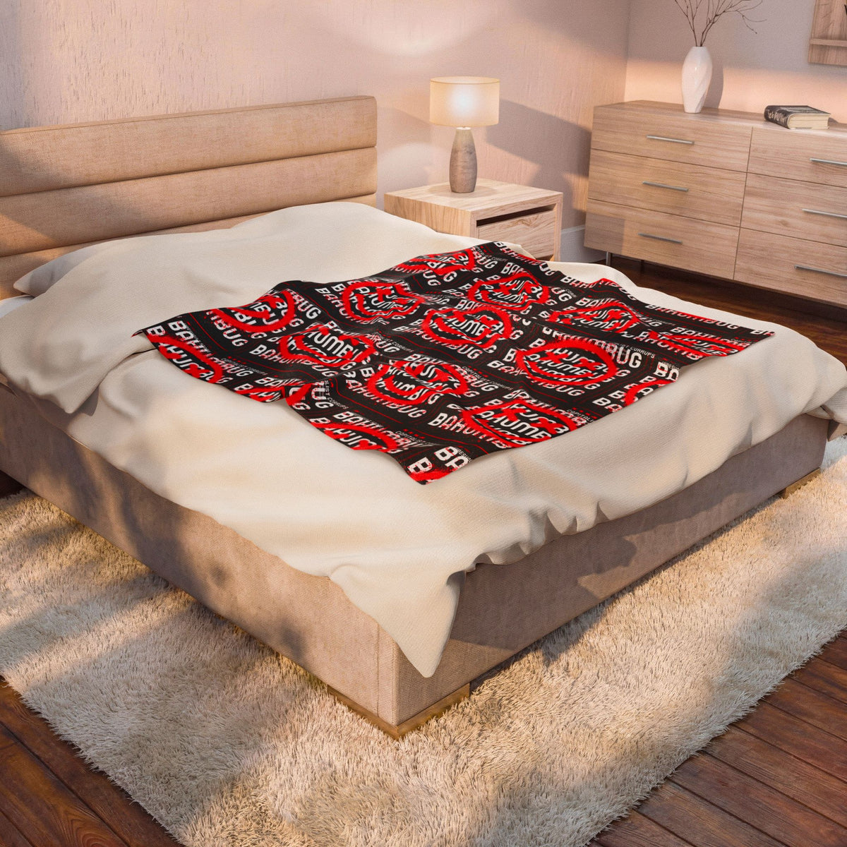 Bah Humbug Funny Meme Velveteen Plush Blanket