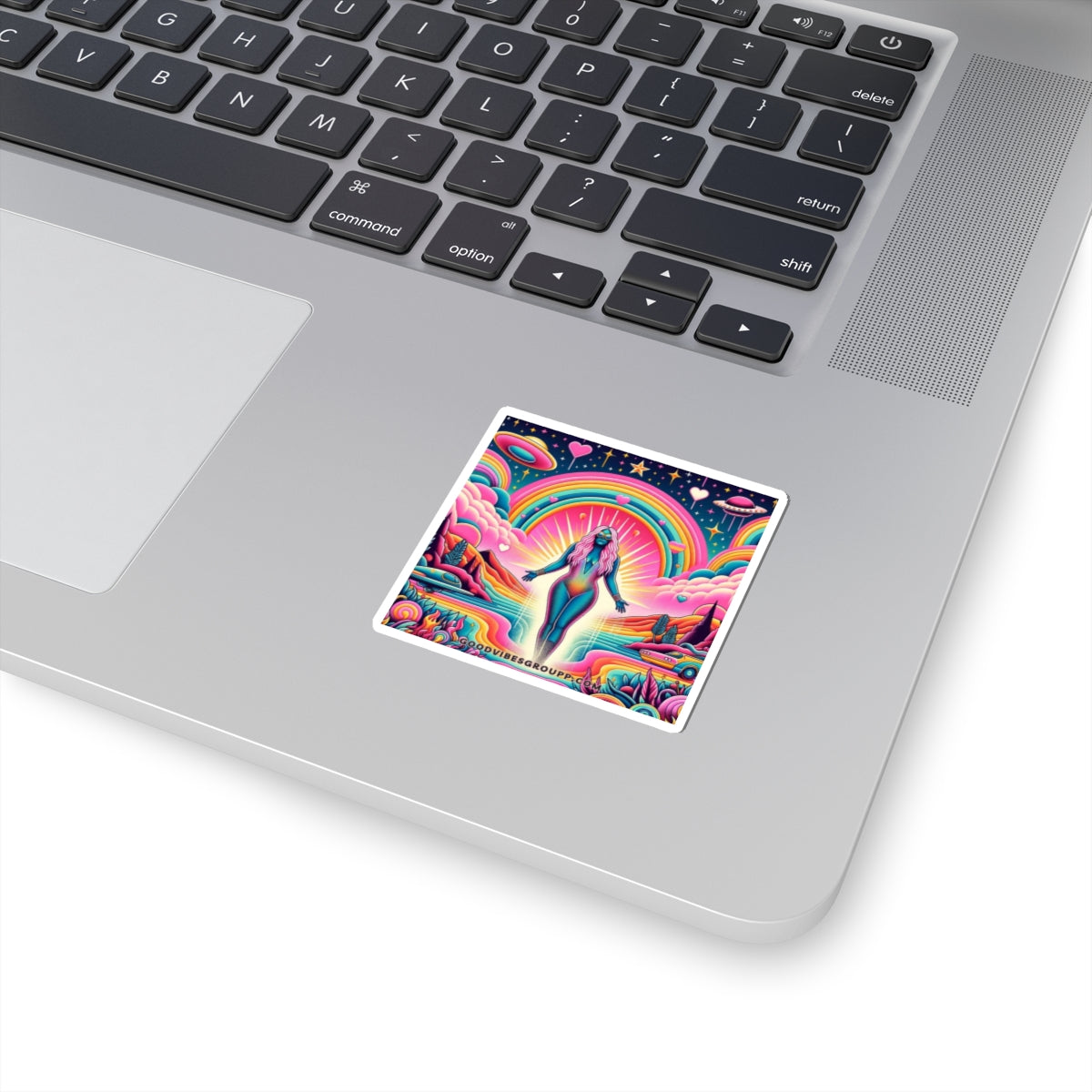 Rainbow Goddess Sticker