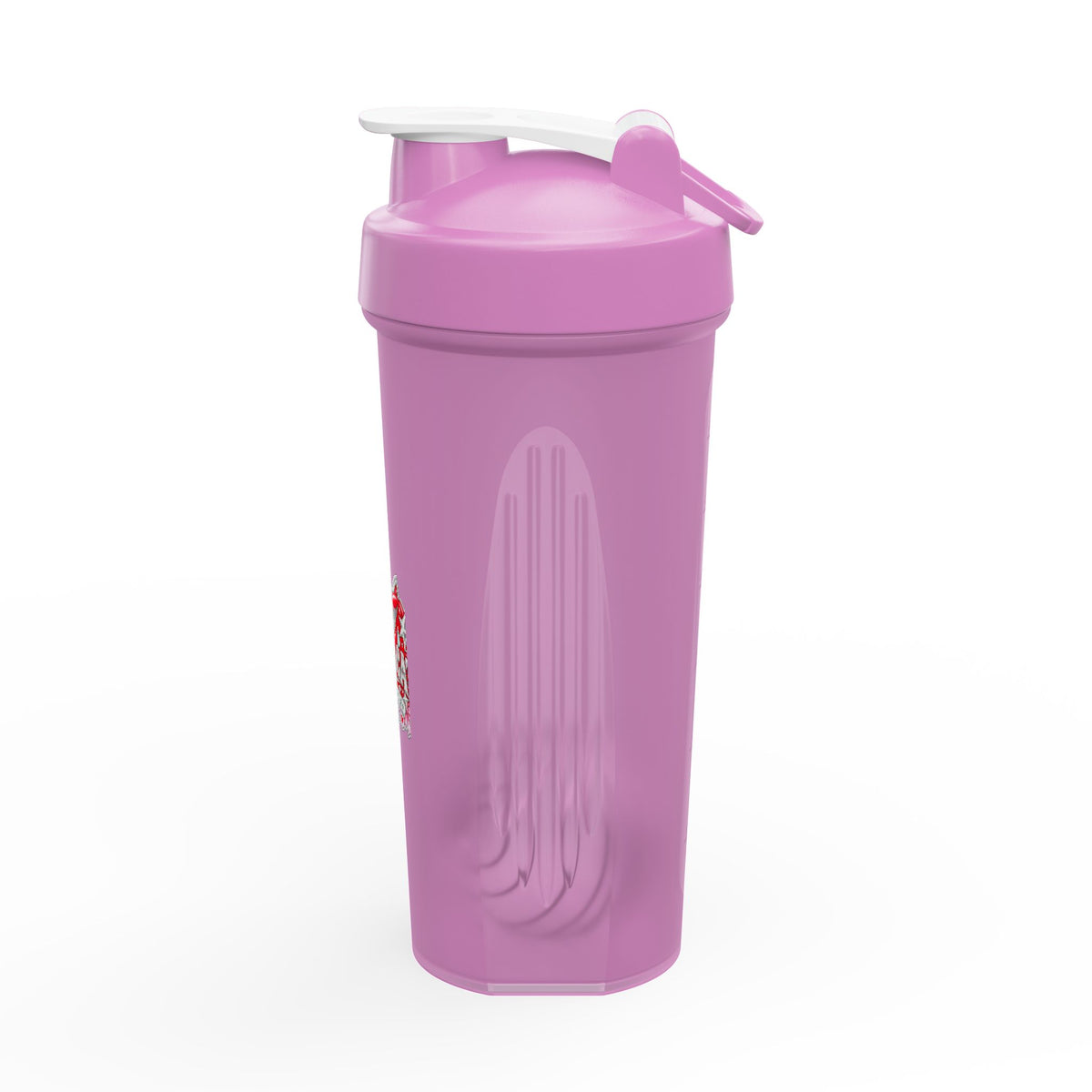 Red Heart Chrome Eye Protein Shaker