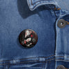 Demon Queen Pin - Street Spray Paint Button Badge - Fall Halloween 2026