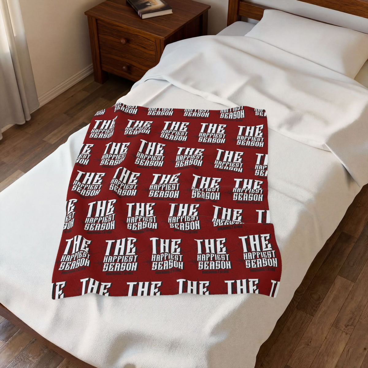 HOLIDAY The Happiest Season Velveteen Plush Blanket