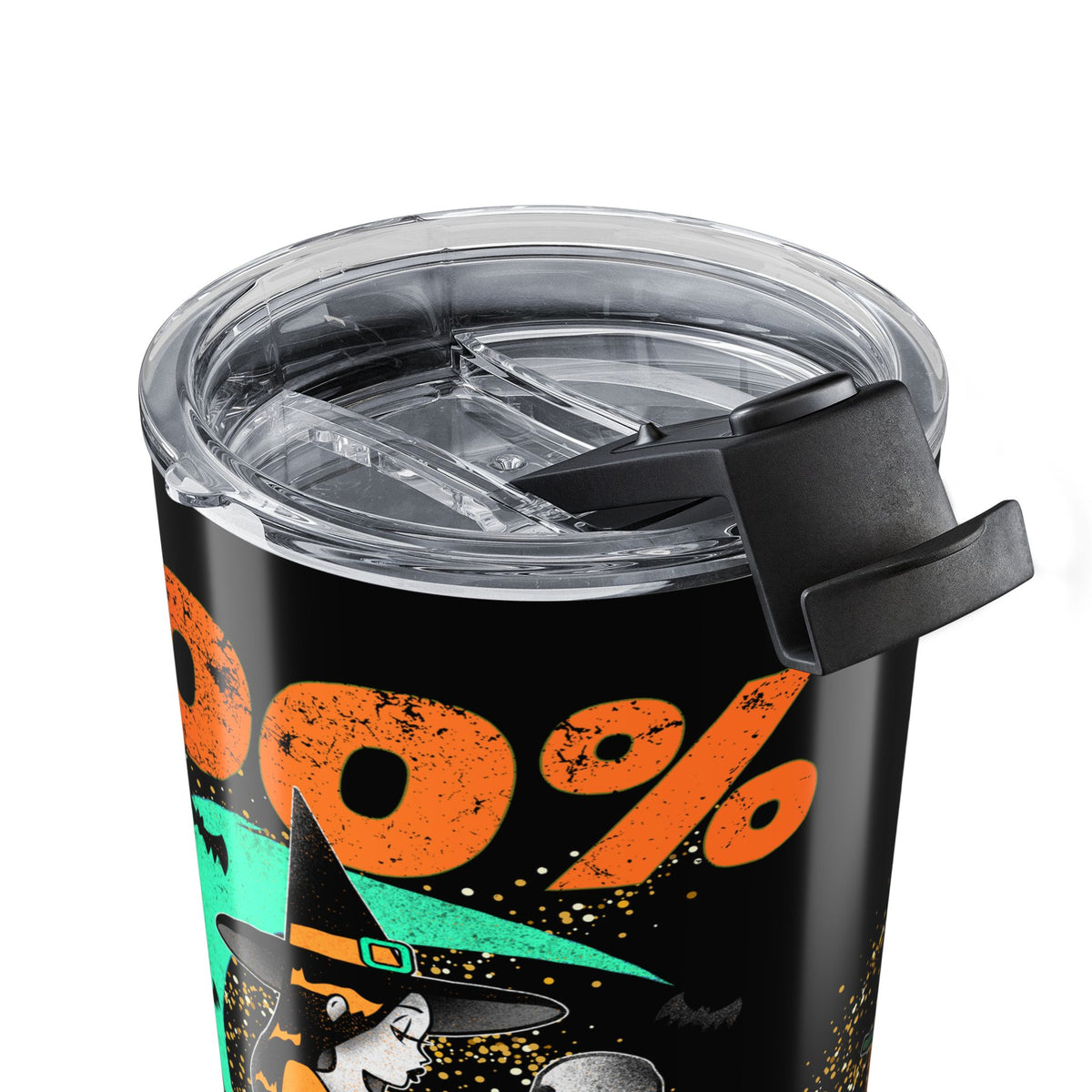 Witchy Vibes Halloween 20oz Tumbler - 100% Witch Thanks, Magical Travel Cup— Halloween 2026