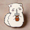 Pin White Aristocat