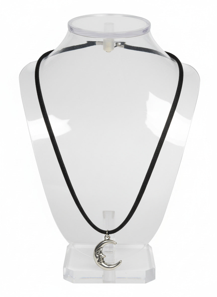 Crescent Moon Charm Necklace