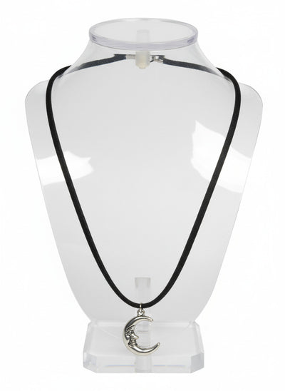 Crescent Moon Charm Necklace